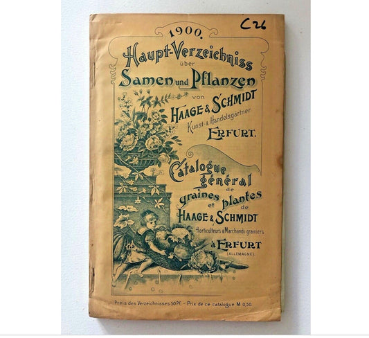 Haage & Schmidt 1900 Haupt-Verzeichniss Samen und Pflanzen