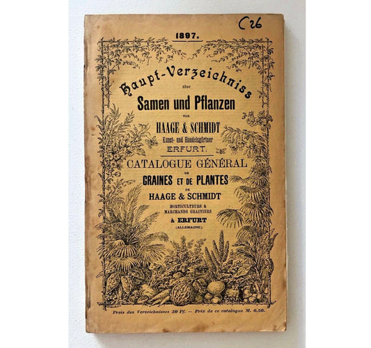 Haage & Schmidt 1897 Haupt-Verzeichniss Samen und Pflanzen