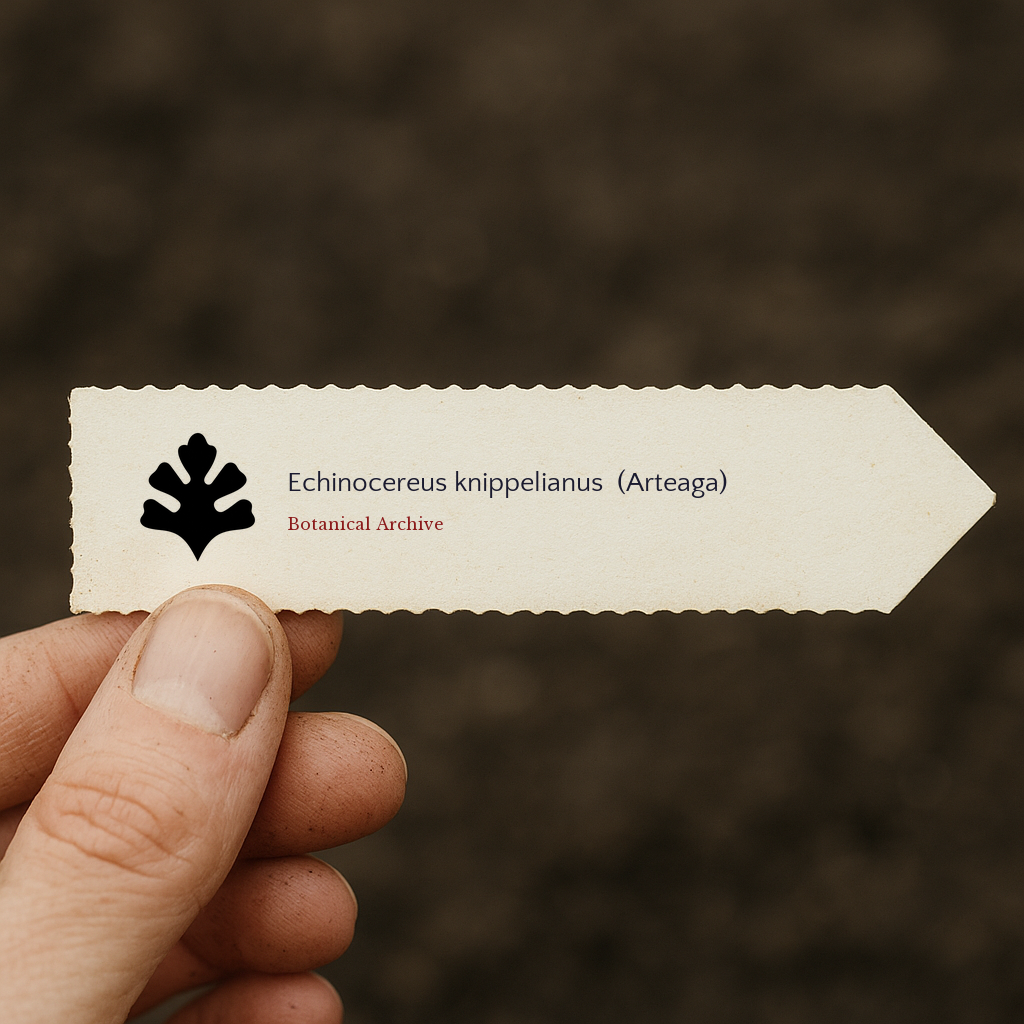 Echinocereus knippelianus (Arteaga) FRØ