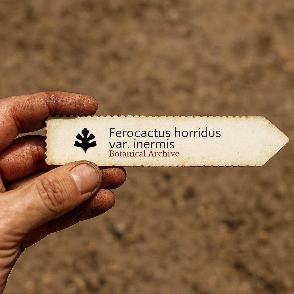 เมล็ดพันธุ์ เฟโรคาคตัส ฮอร์รีดัส วาไรตี้ อินเนอร์มิส