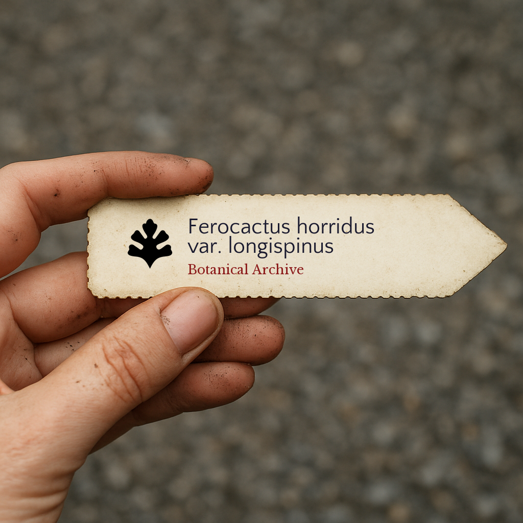 เมล็ดพันธุ์ เฟโรแคคตัส ฮอริดัส วาไรตี้ ลองกิสปินัส