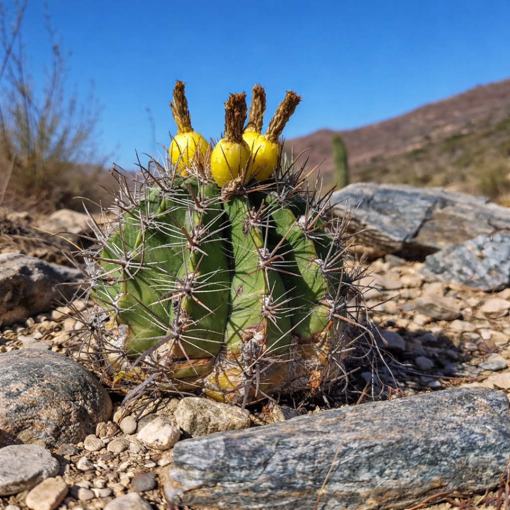 Semi di Ferocactus townsendianus (Santa Rita)