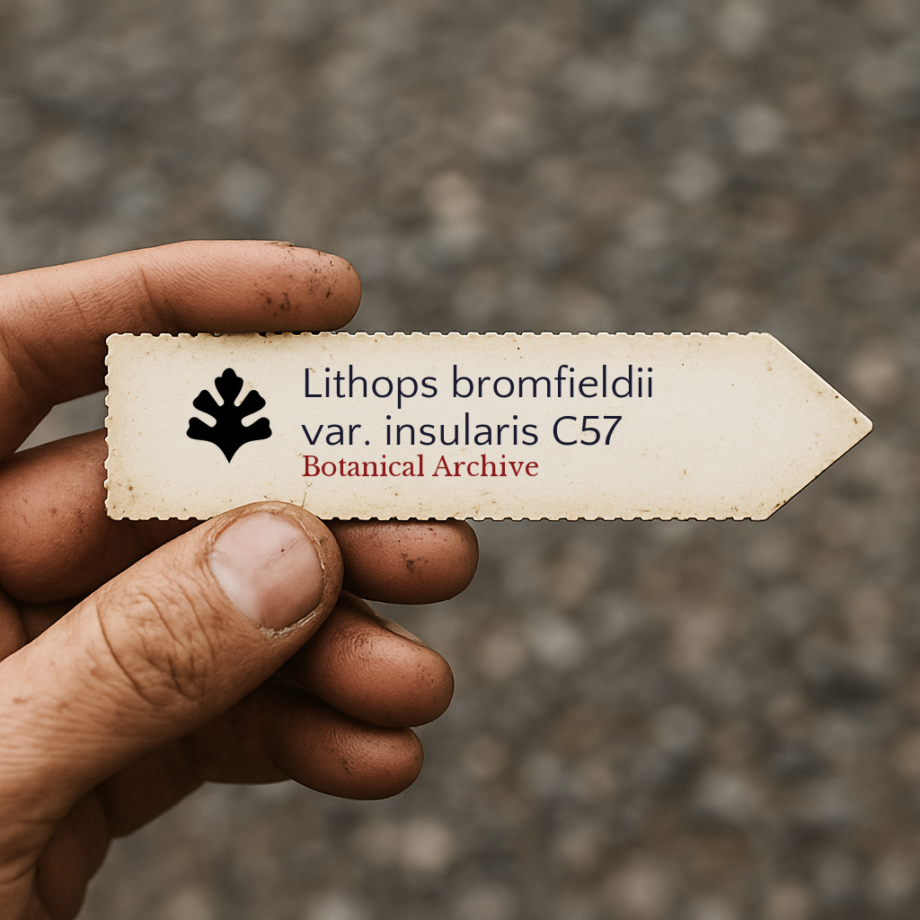 Lithops bromfieldii var. insularis C57 SEEDS