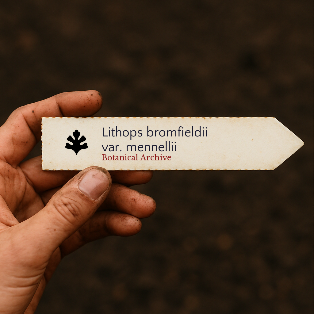 Lithops bromfieldii var. mennellii SEEDS