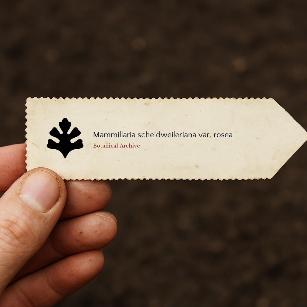Graines de Mammillaria scheidweileriana var. rosea