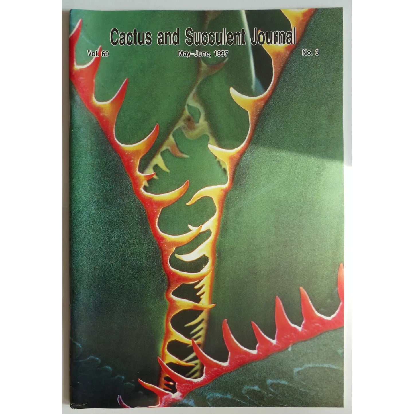 No botanical name present to extract from the title "Cactus and Succulent Journal N.3 vol. 69 May-June, 1997". Please provide a title with a botanical name.