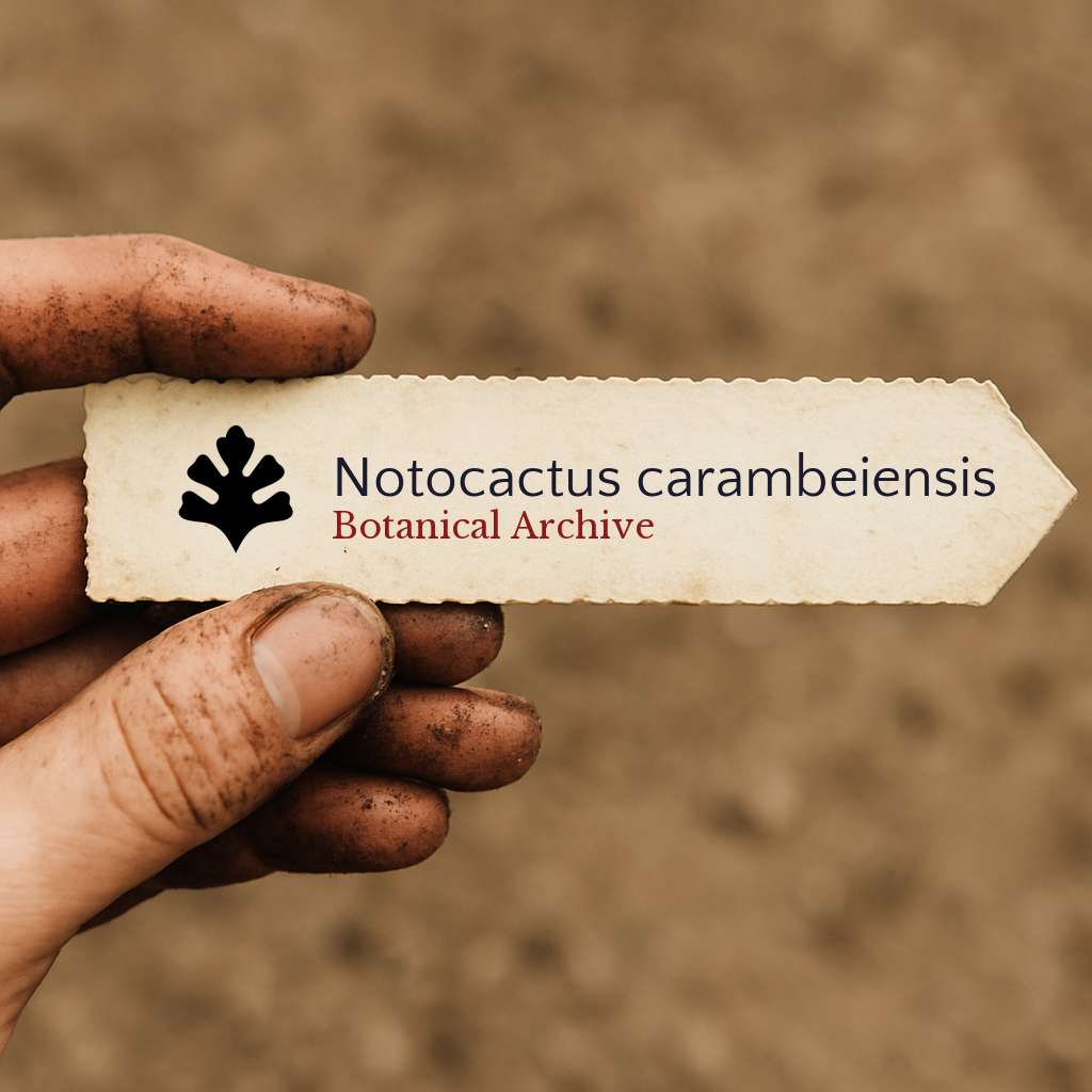 เมล็ดโนโตแคคตัส คารัมเบียนซิส