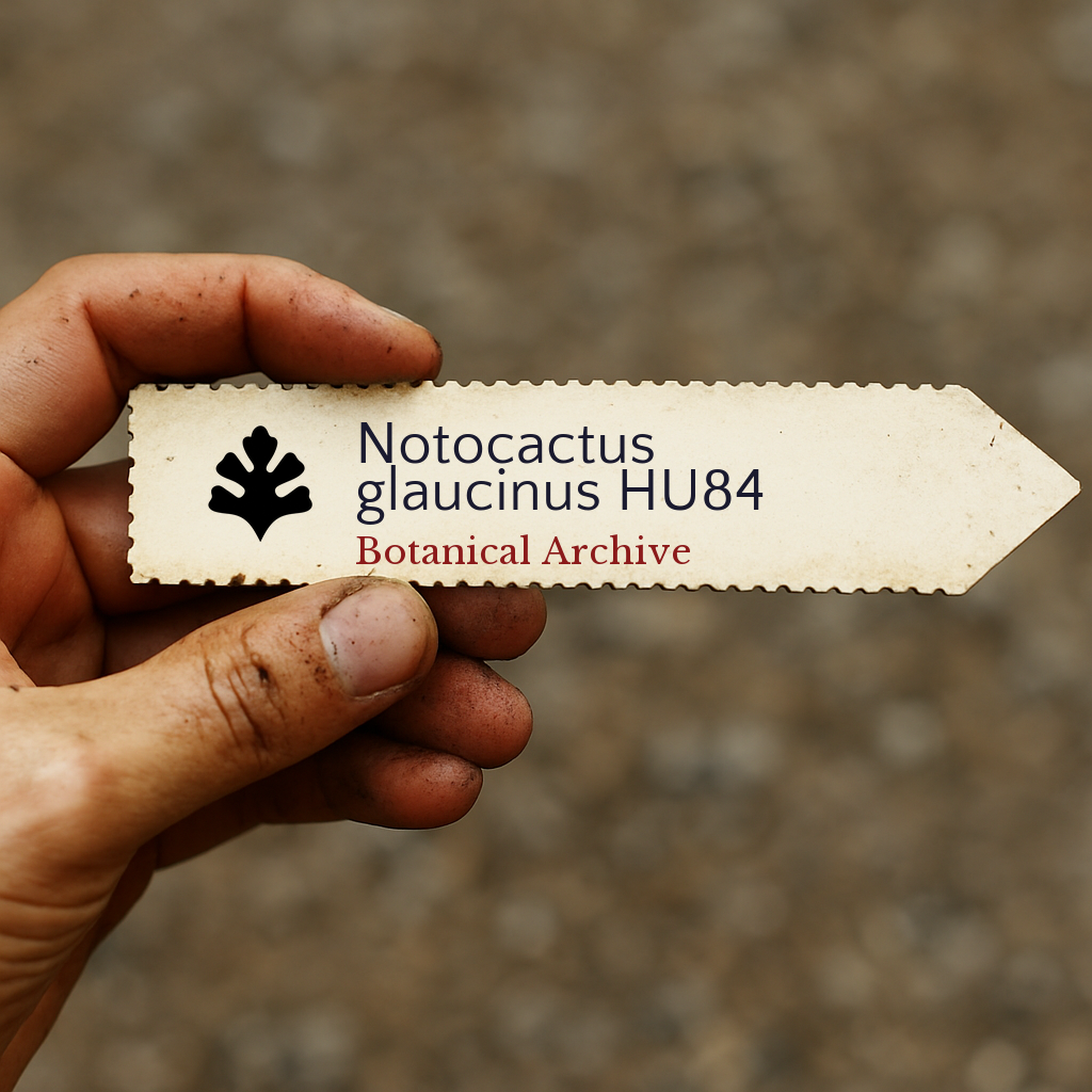 เมล็ดพันธุ์ โนโตแค็กตัส กลอสคินัส HU84