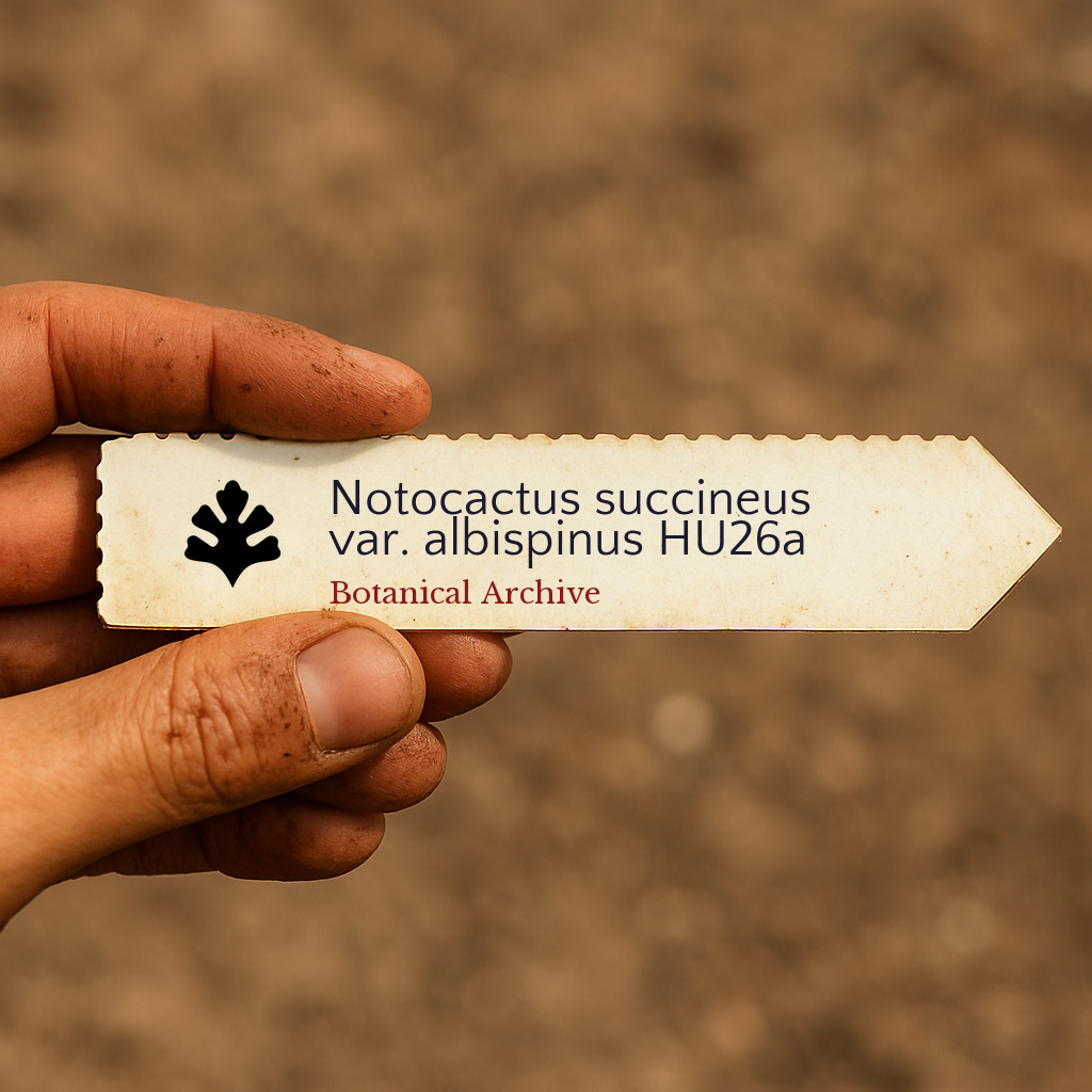 Notocactus succineus var. albispinus HU26a SAMEN