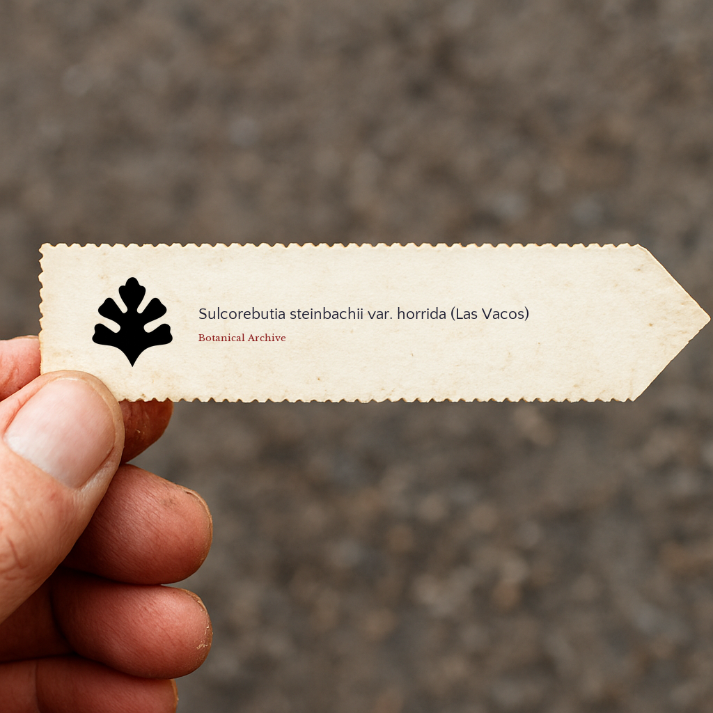 Sulcorebutia steinbachii var. horrida (Las Vacos) FRØ