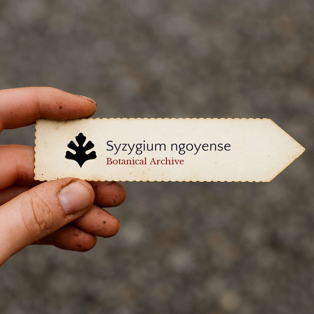 Syzygium ngoyense SEEDS