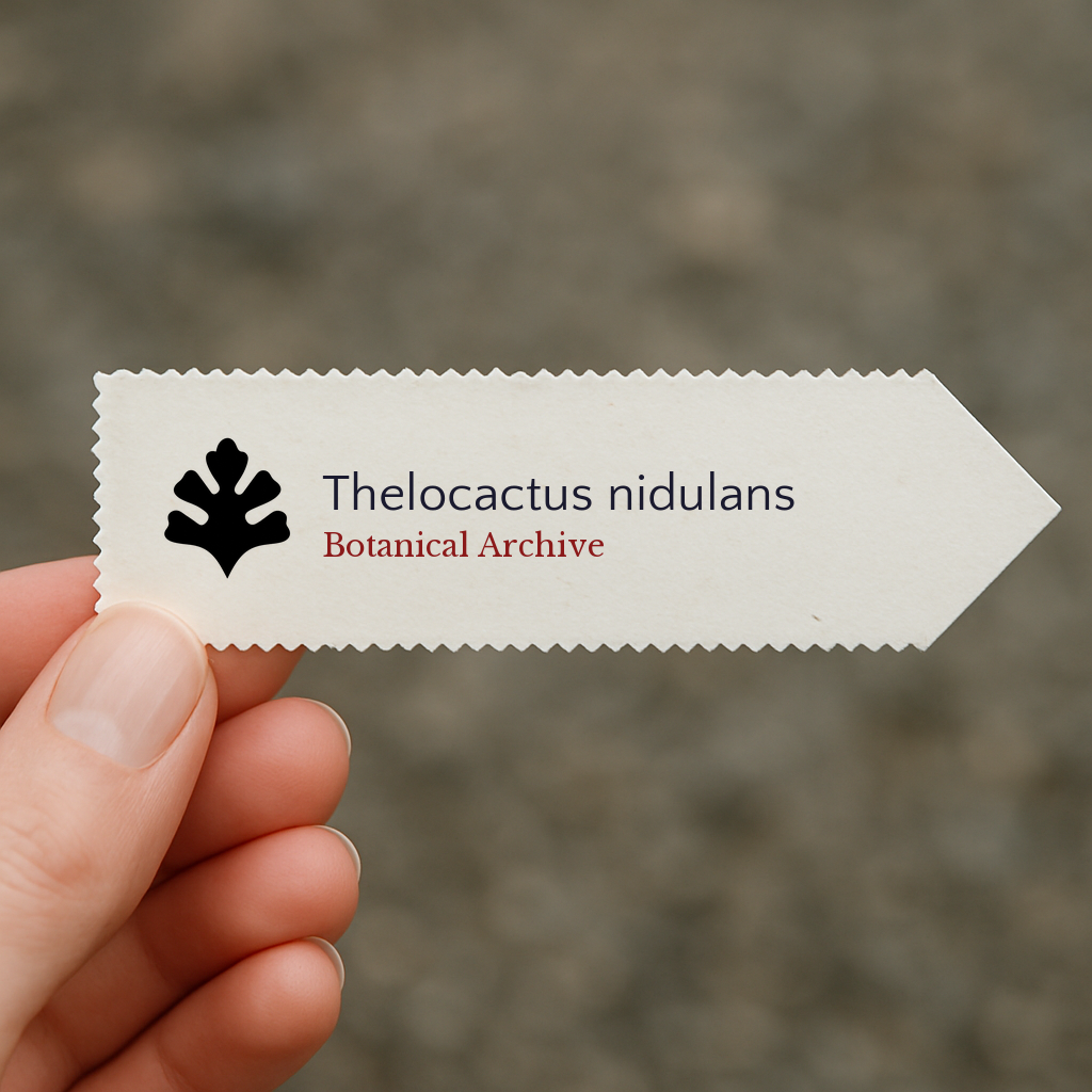 Thelocactus nidulans ZADEN