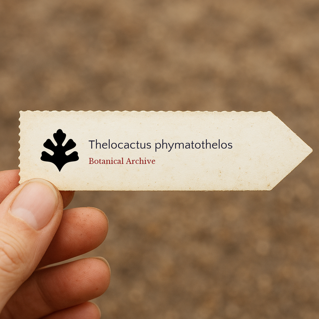 Thelocactus phymatothelos ZADEN