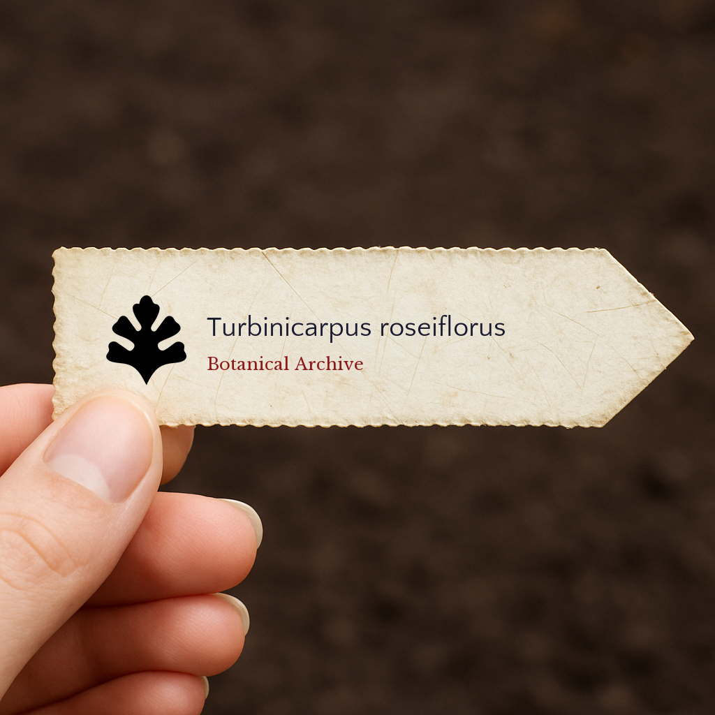 Graines de Turbinicarpus roseiflorus