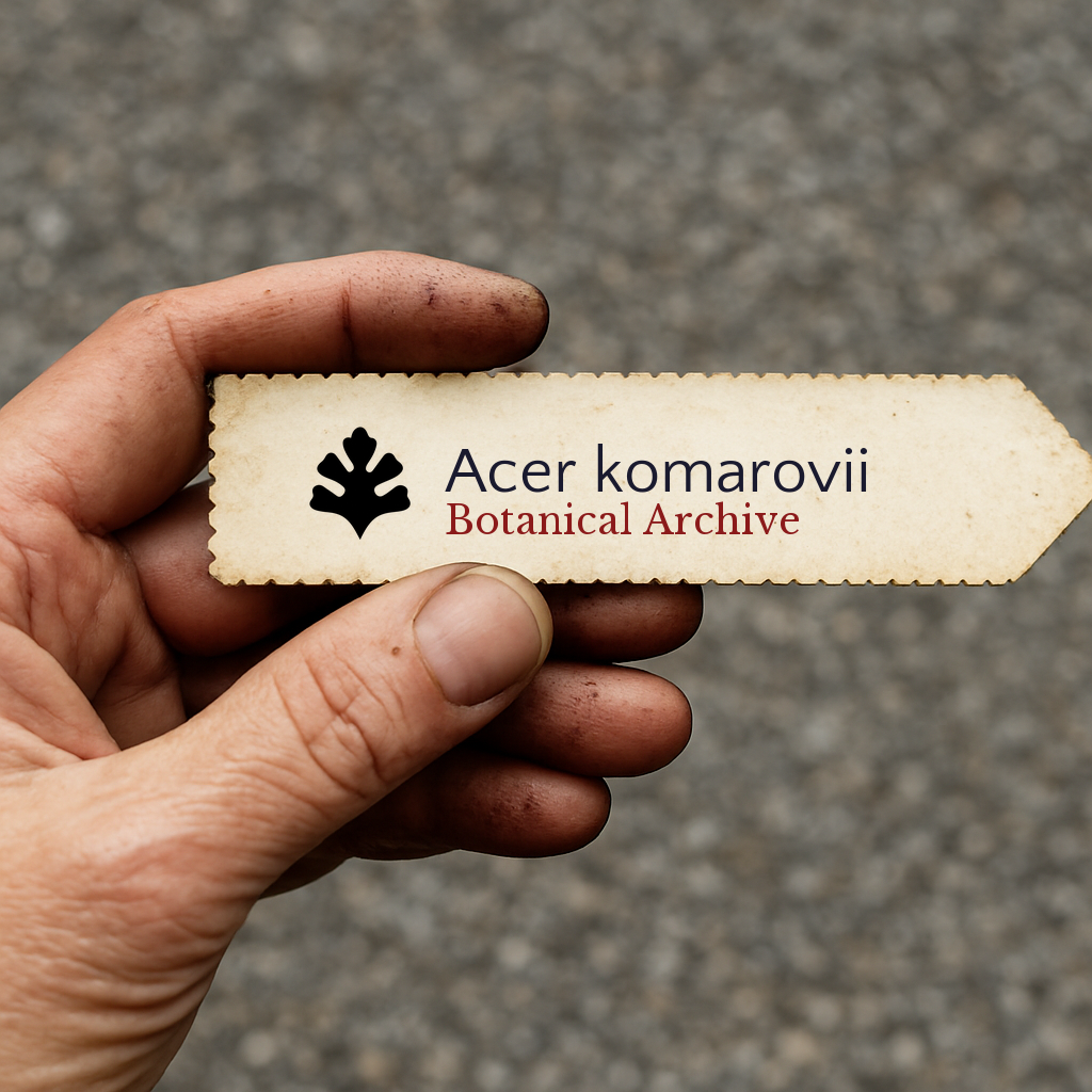 Acer komarovii SEEDS | Grow Rare and Beautiful Maple Trees Easily