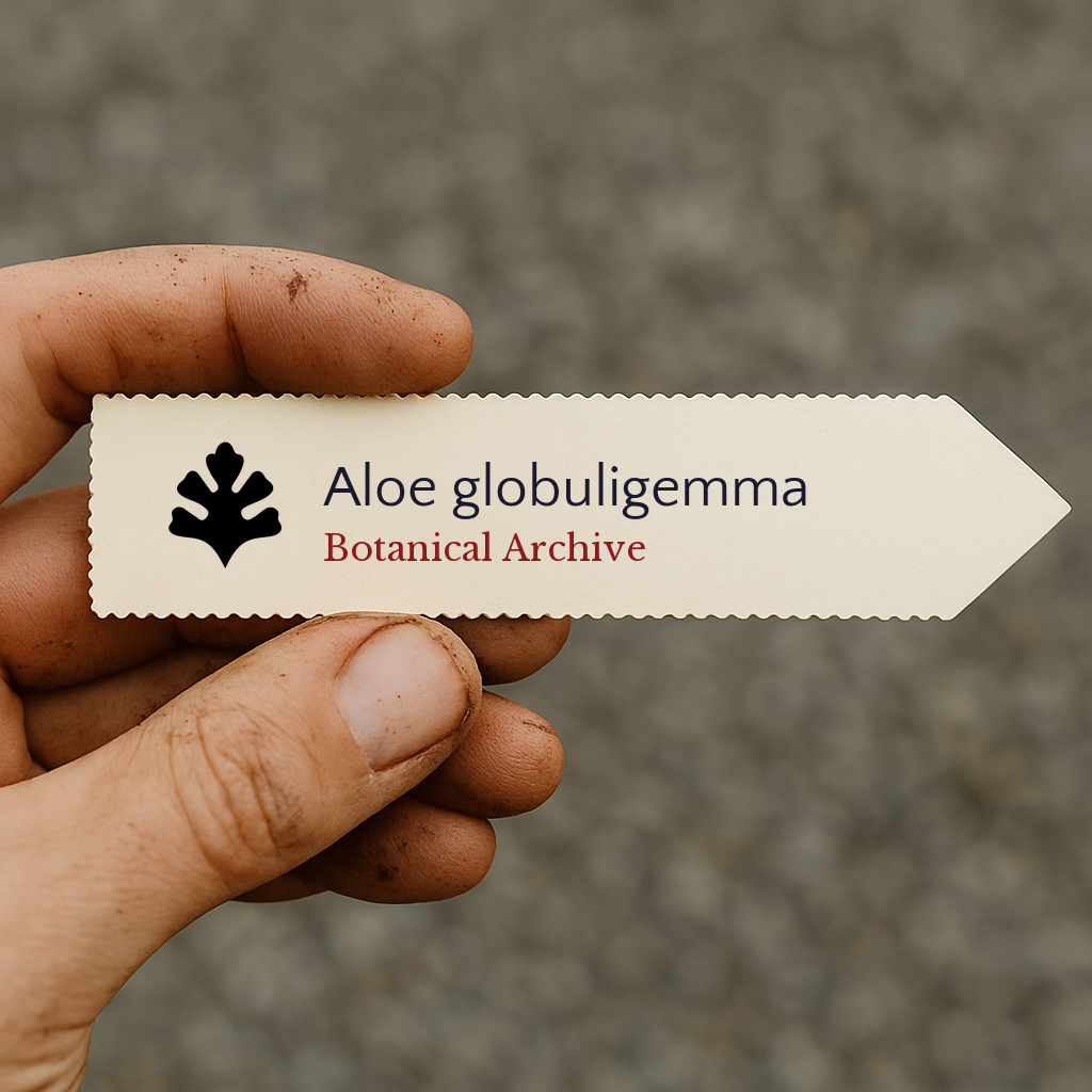 Aloe globuligemma SAMEN