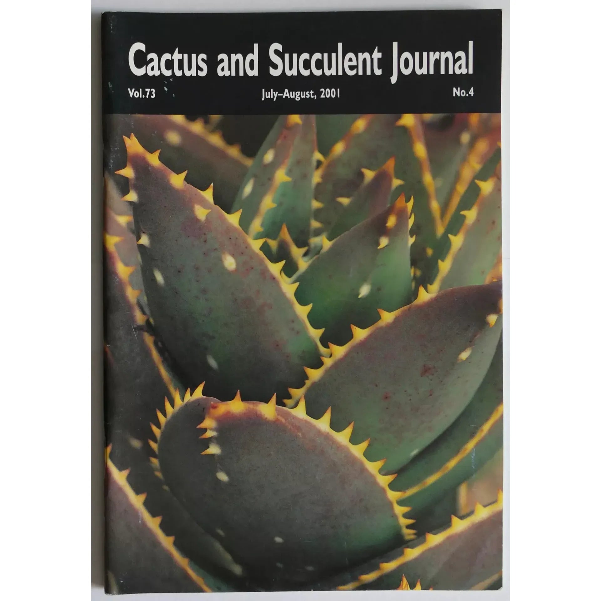 Cactus and Succulent Journal | Botanical Archive