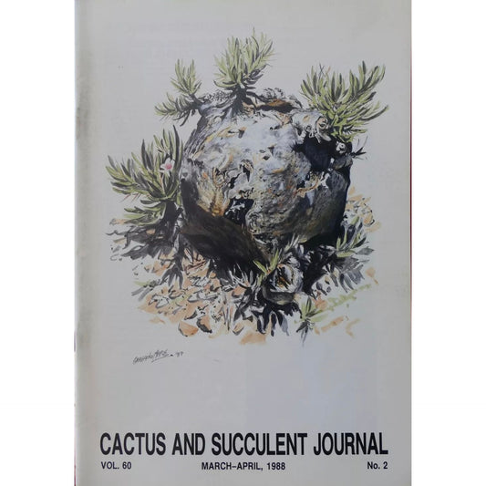 Cactus and Succulent Journal N.2 vol. 60 March-April 1988