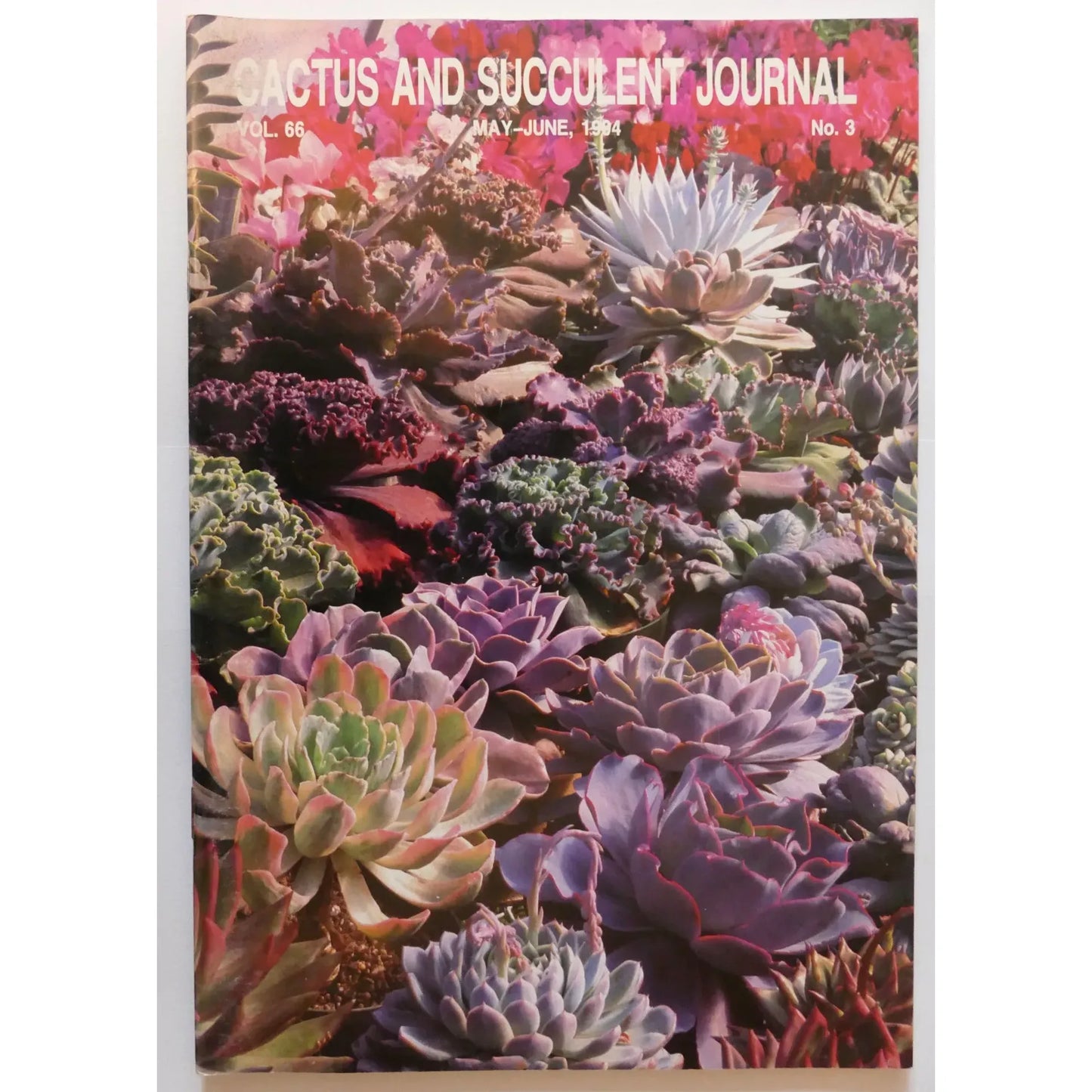 Cactus and Succulent Journal N.3 vol. 66 MAY-JUNE, 1994