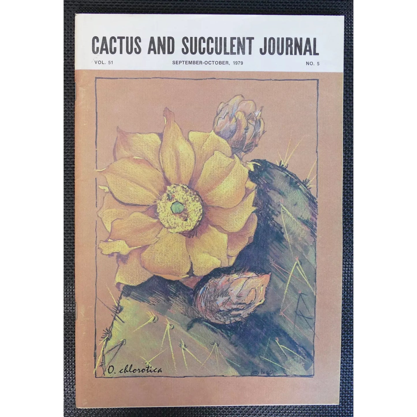 Cactus and Succulent Journal N.5 vol. 51 SEPTEMBER-OCTOBER, 1979