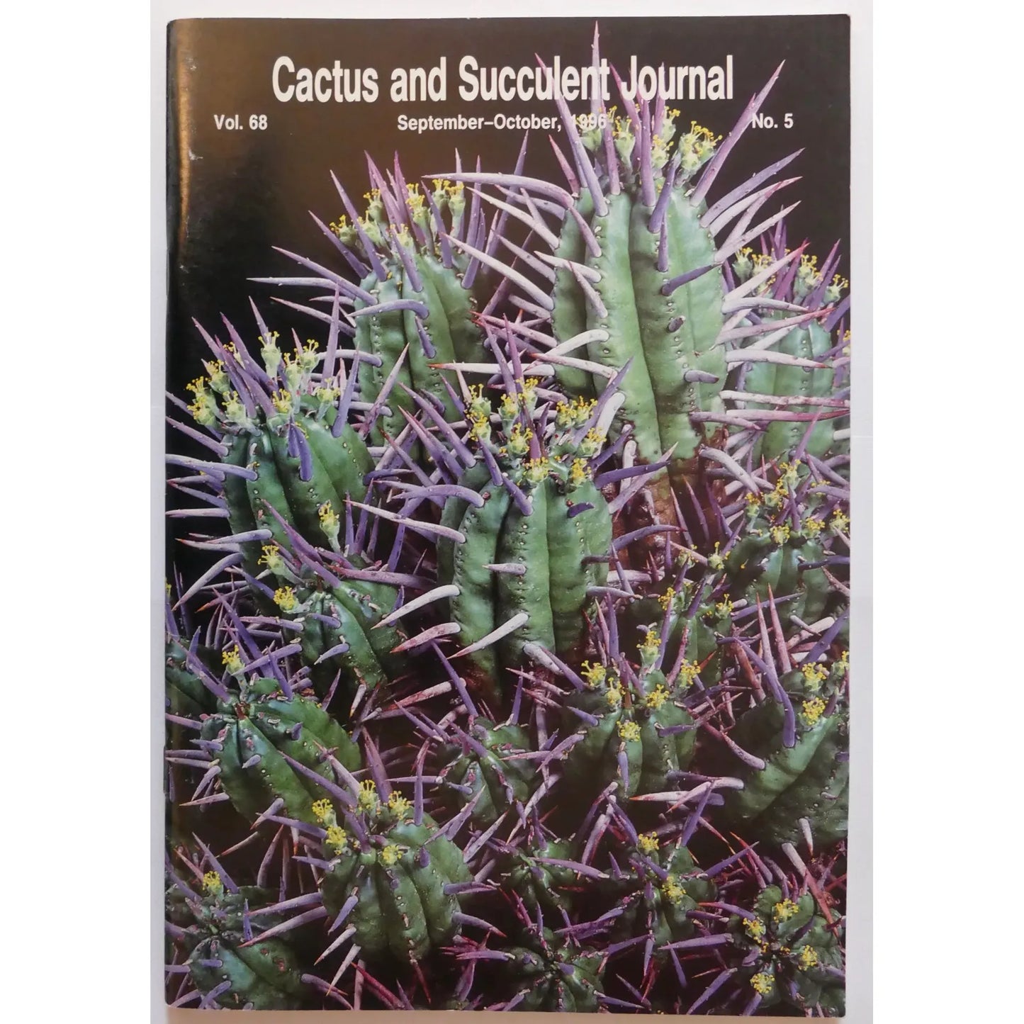 Cactus and Succulent Journal N.5 vol. 68 September-October, 1996