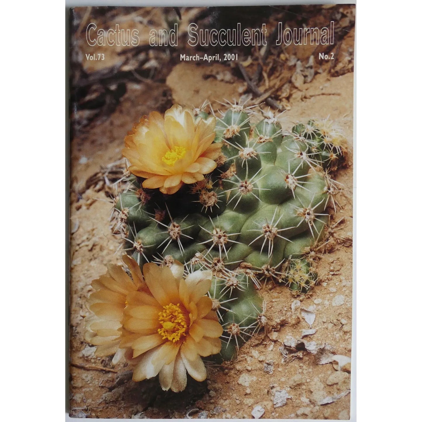 Cactus and Succulent Journal No.2 vol. 73 March-April, 2001