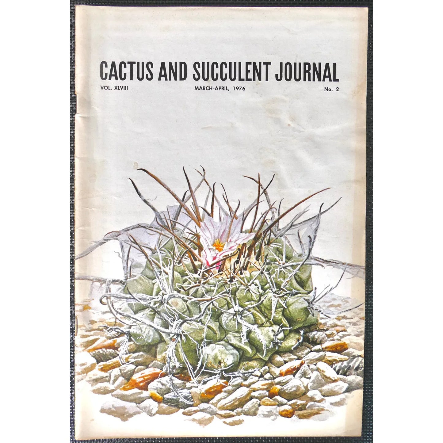 Cactus and Succulent Journal No.2 vol. XLVIII March-April, 1976