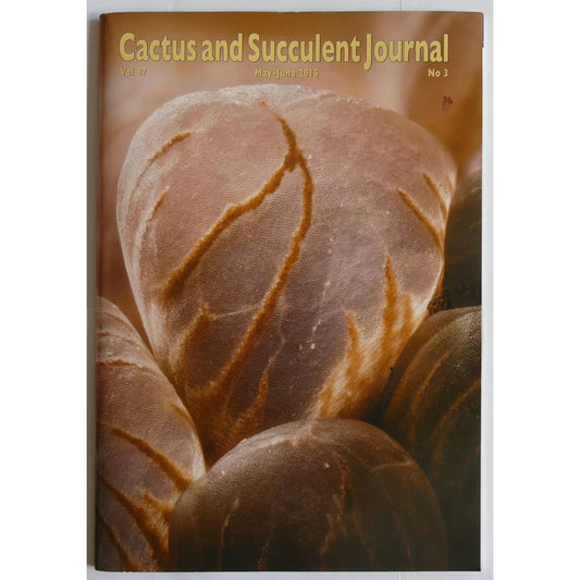 Cactus and Succulent Journal No.3 Vol 87 May-June 2015