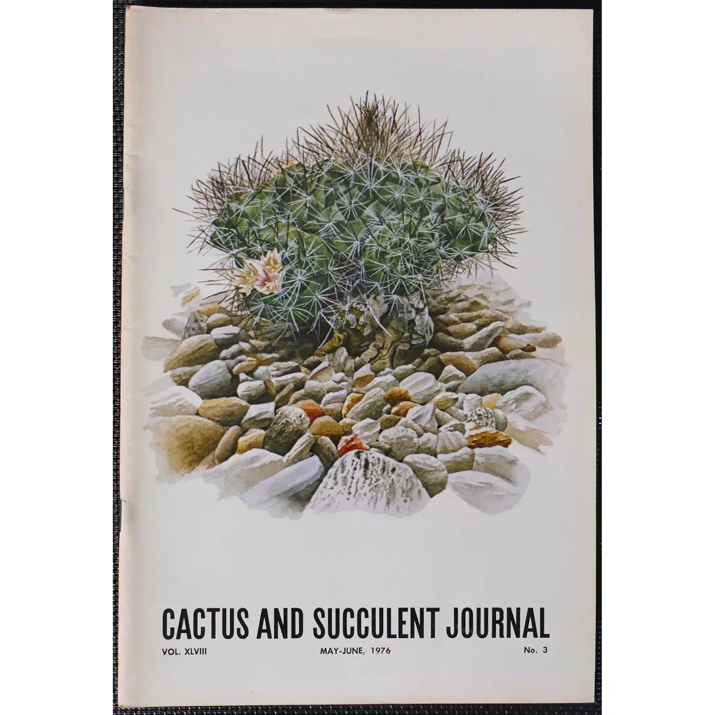 Cactus and Succulent Journal No.3 vol. XLVIII May-June, 1976