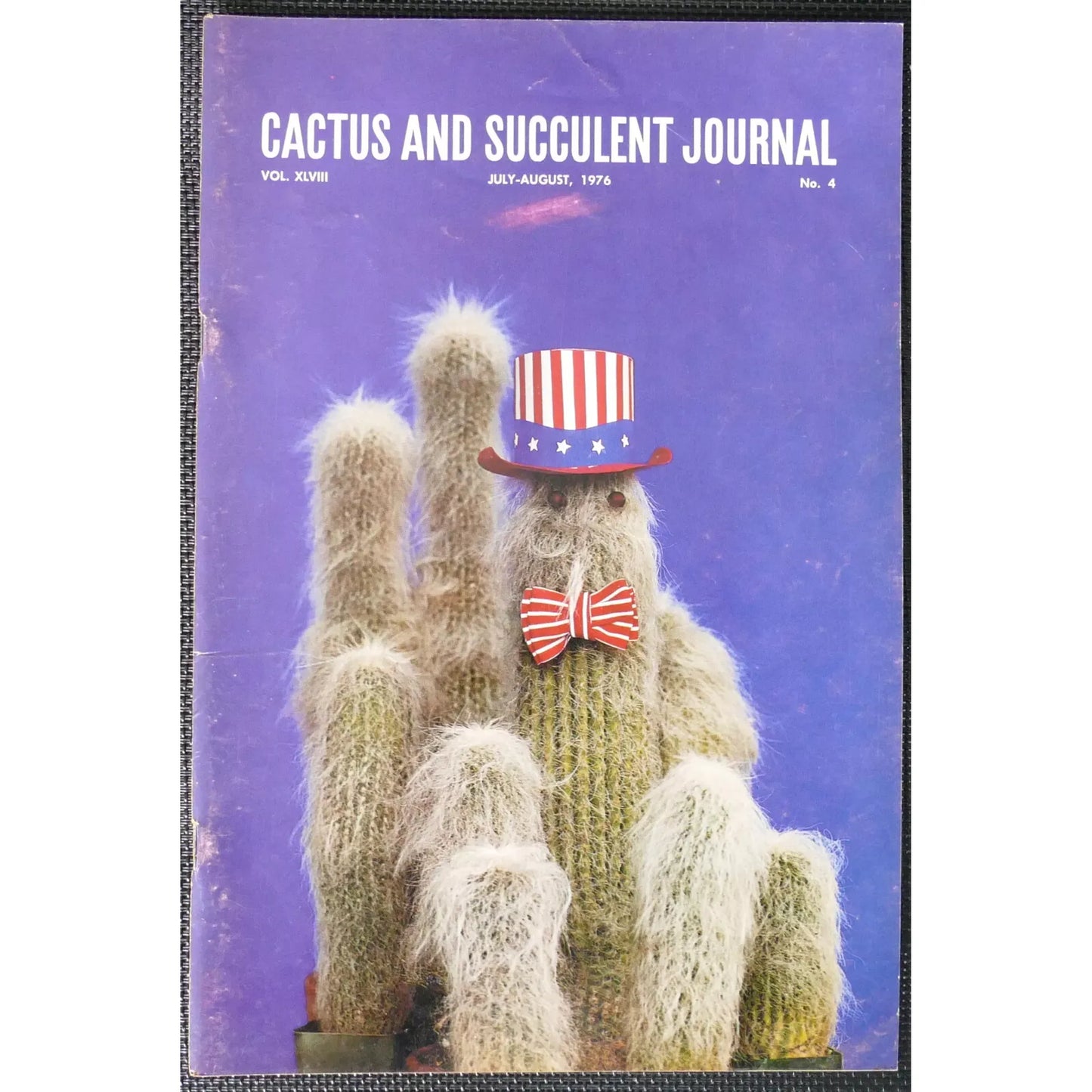 Cactus and Succulent Journal No.4 vol. XLVIII July-August, 1976