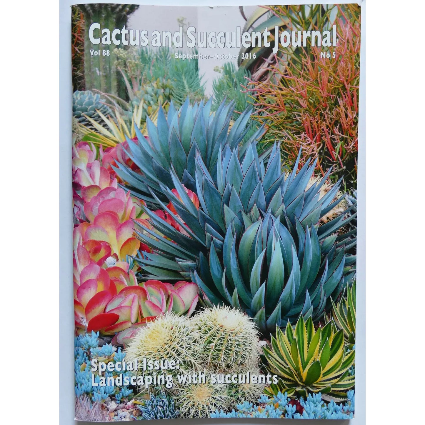 Cactus and Succulent Journal No.5 Vol 88 September-October 2016