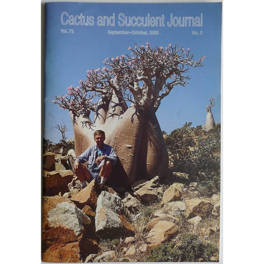 Cactus and Succulent Journal No.5 vol. 72 September-October, 2000