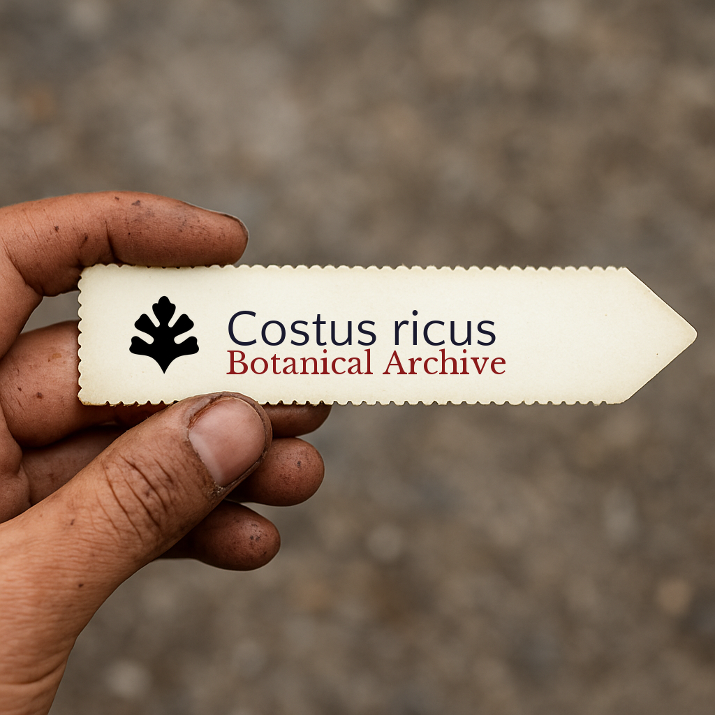 Costus ricus SEEDS | Premium Quality Seeds for Thriving Gardens