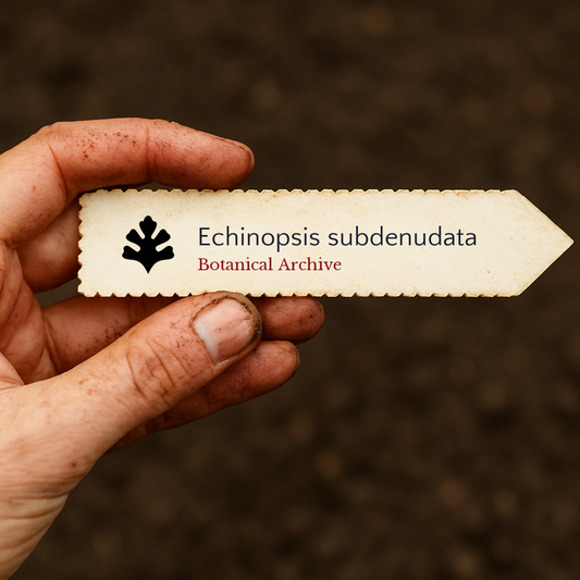 에키노프시스 섭데누다타 씨앗