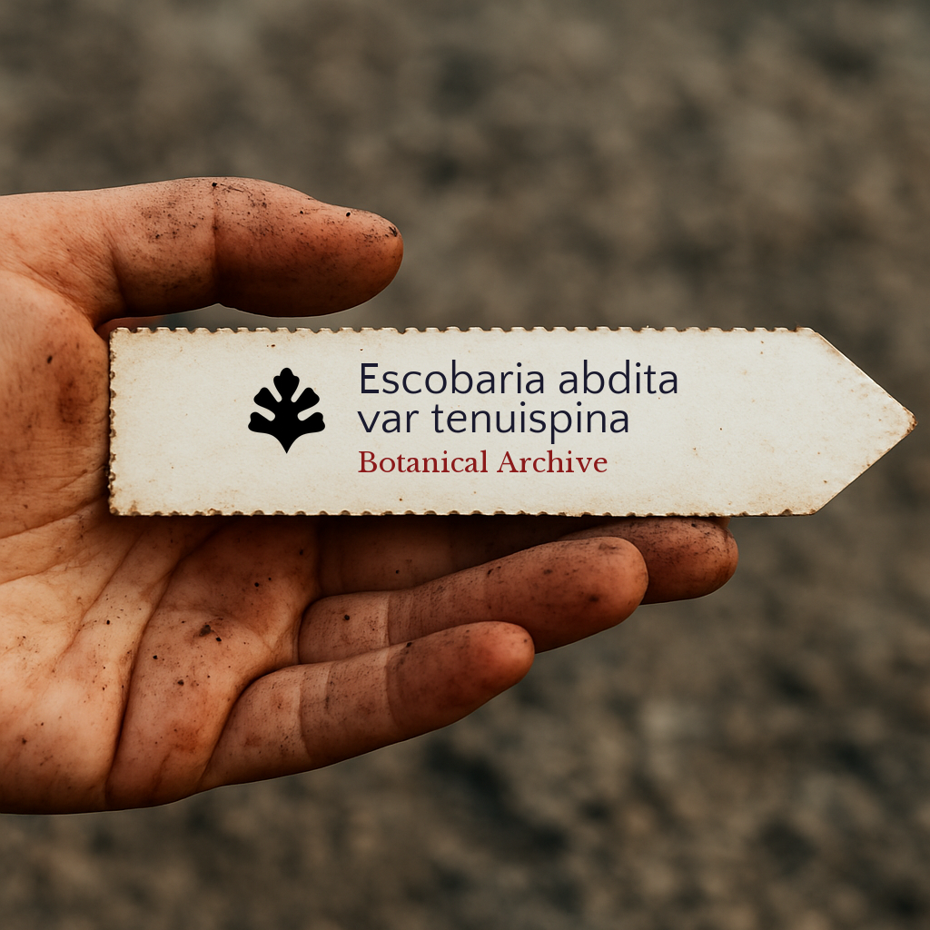 Escobaria abdita SEEDS | Cultivate Rare Cacti at Home Today