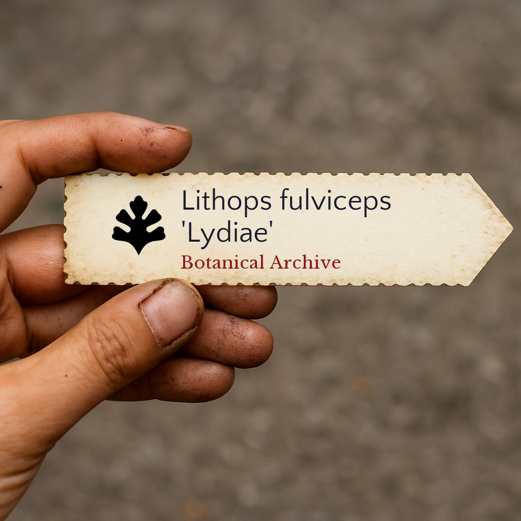 Lithops fulviceps SEEDS | Unique Succulent Seeds for Your Collection