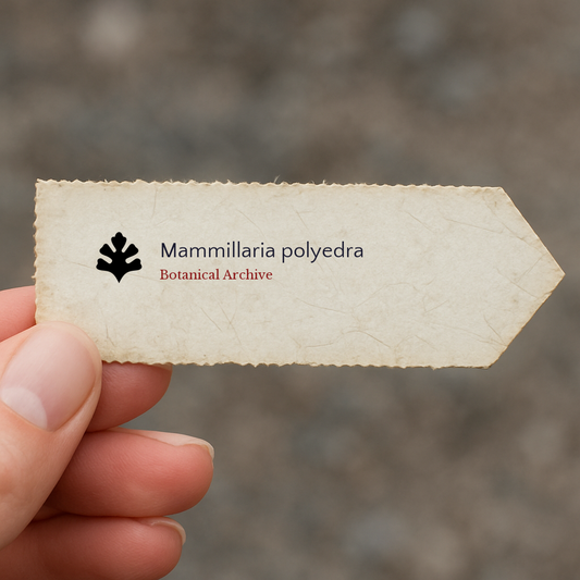 Semillas de Mammillaria polyedra