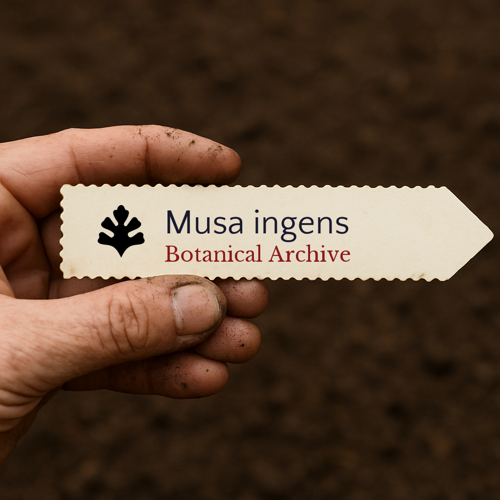 Musa ingens SAMEN
