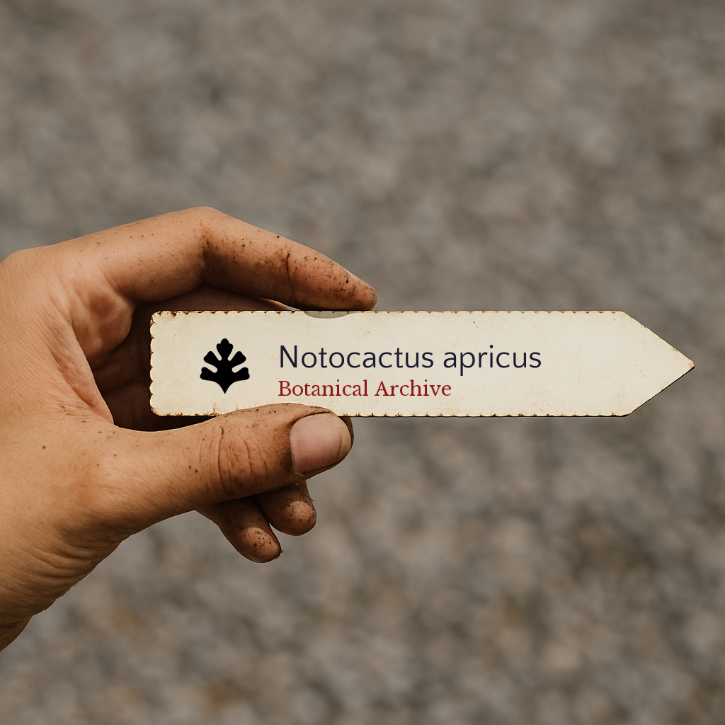 เมล็ดพันธุ์ โนโตแคคตัส อาพริคัส