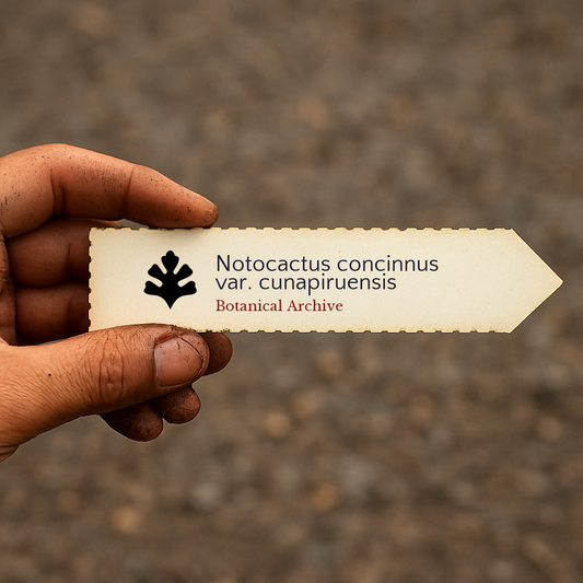 เมล็ดพันธุ์ โนโตแคคตัส คอนซินนัส วาไรตี้ คูนาปิรูเอนซิส