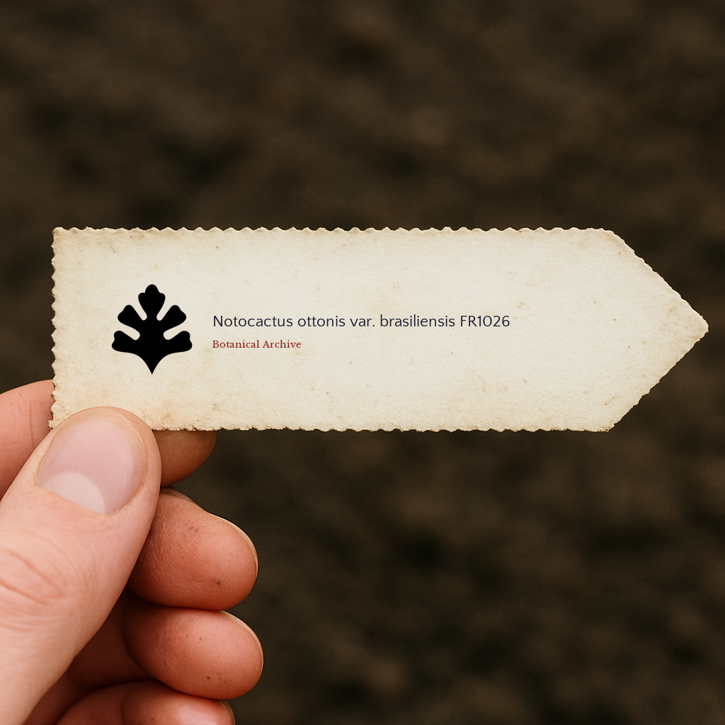 เมล็ดพันธุ์ โนโตแคคตัส ออตโตนิส วาริเอที บราซิเลียนซิส FR1026