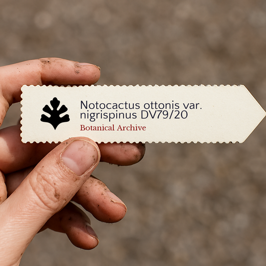 เมล็ดพันธุ์ โนโตแคคตัส อ็อตโตนิส วาร์. นิกริสปีนัส DV79/20