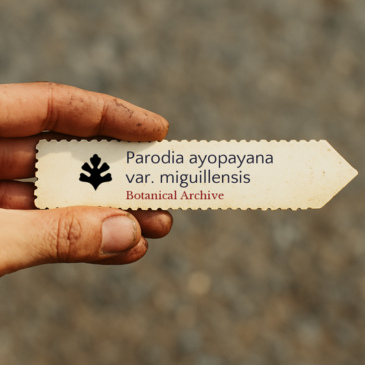 Graines de Parodia ayopayana var. miguillensis