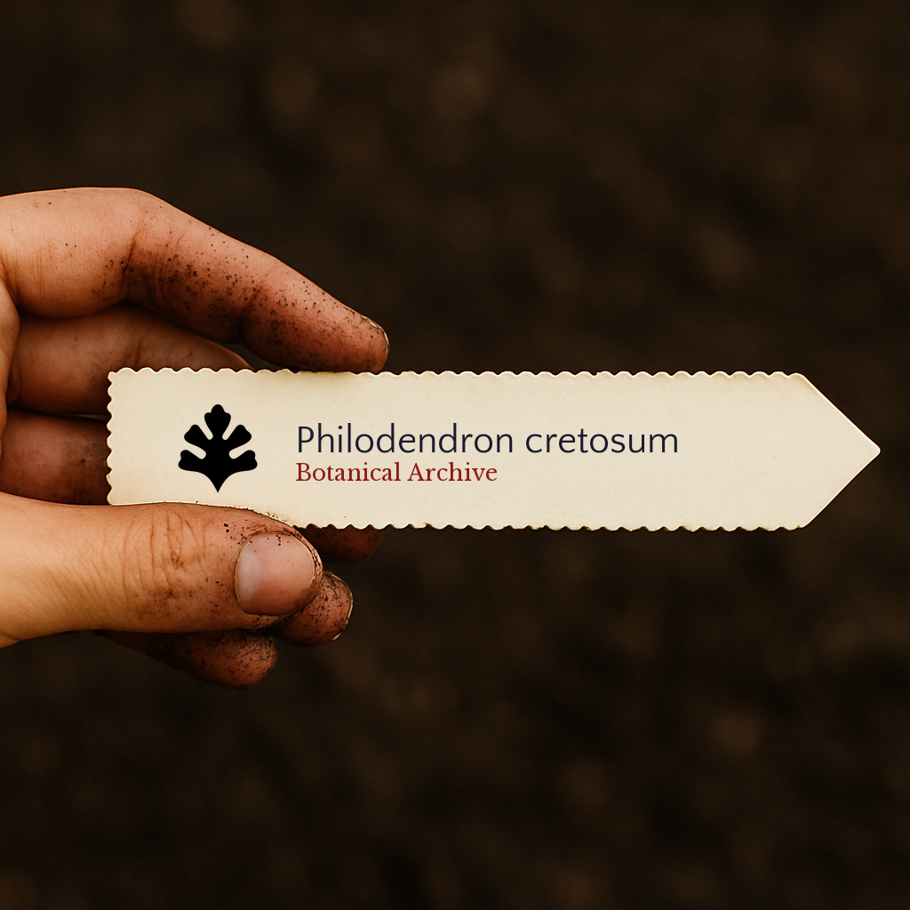 Philodendron cretosum SAMEN