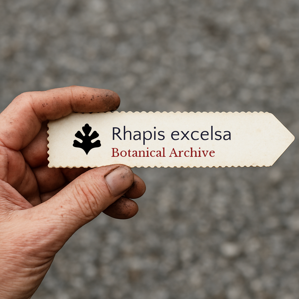 Rhapis excelsa SEEDS | Buy Quality Palm Seeds for Your Garden Today