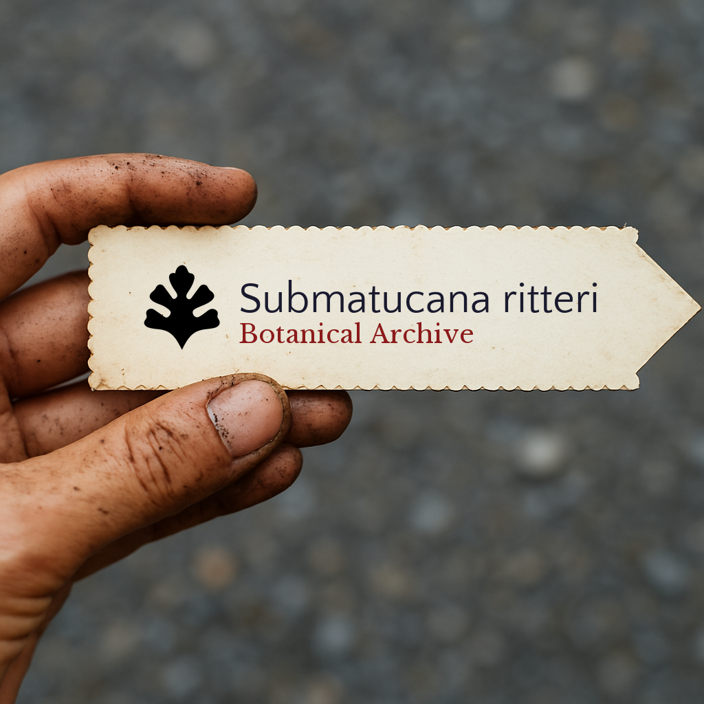 เมล็ดซับมาตูคานา ริตเทอรี