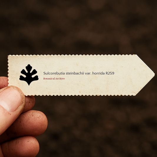 Sulcorebutia steinbachii var. horrida R259 SEMILLAS