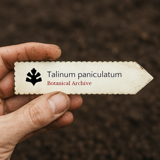 タリナム・パニキュラツムの種子