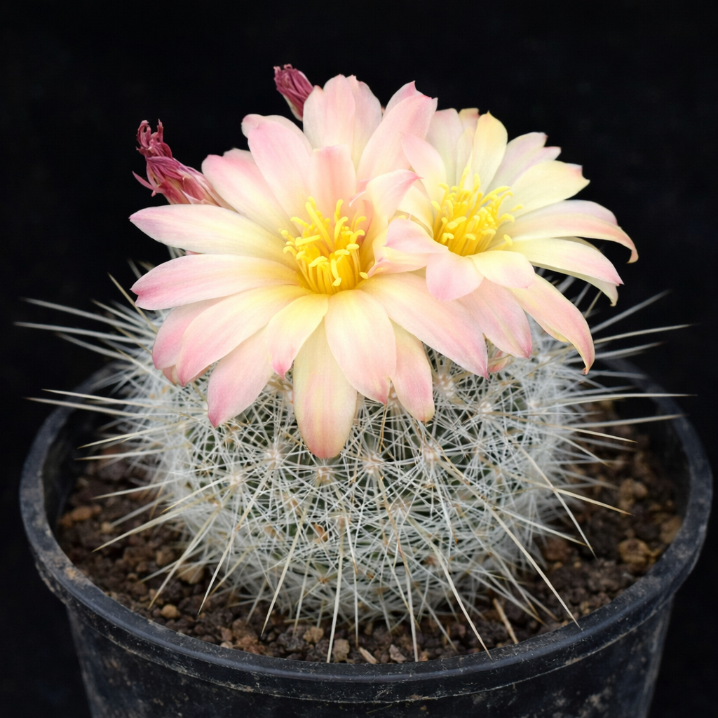 Semillas de Thelocactus argenteus var. aureiflorus