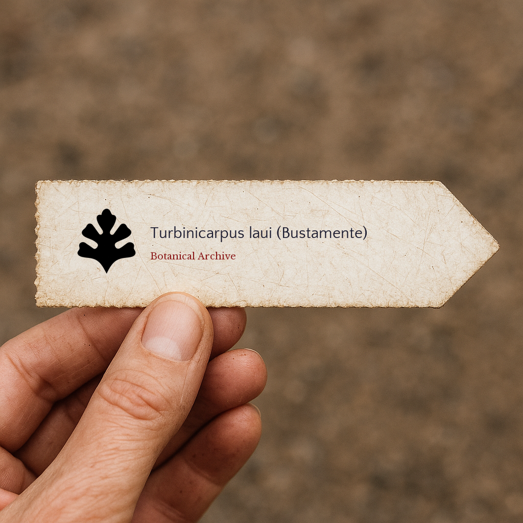 Graines de Turbinicarpus laui (Bustamente)